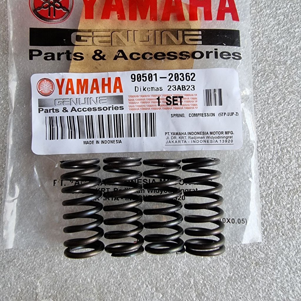 Per Kampas Kopling 1Set 4Pcs Jupiter Z Burhan, F1ZR, Vega R Ori Yamaha