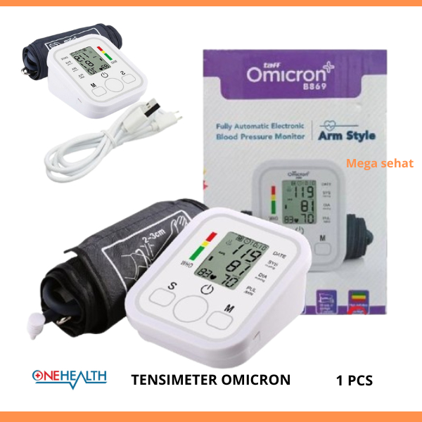 Omicron Tensi Digital Alat cek Ukur Tekanan Darah