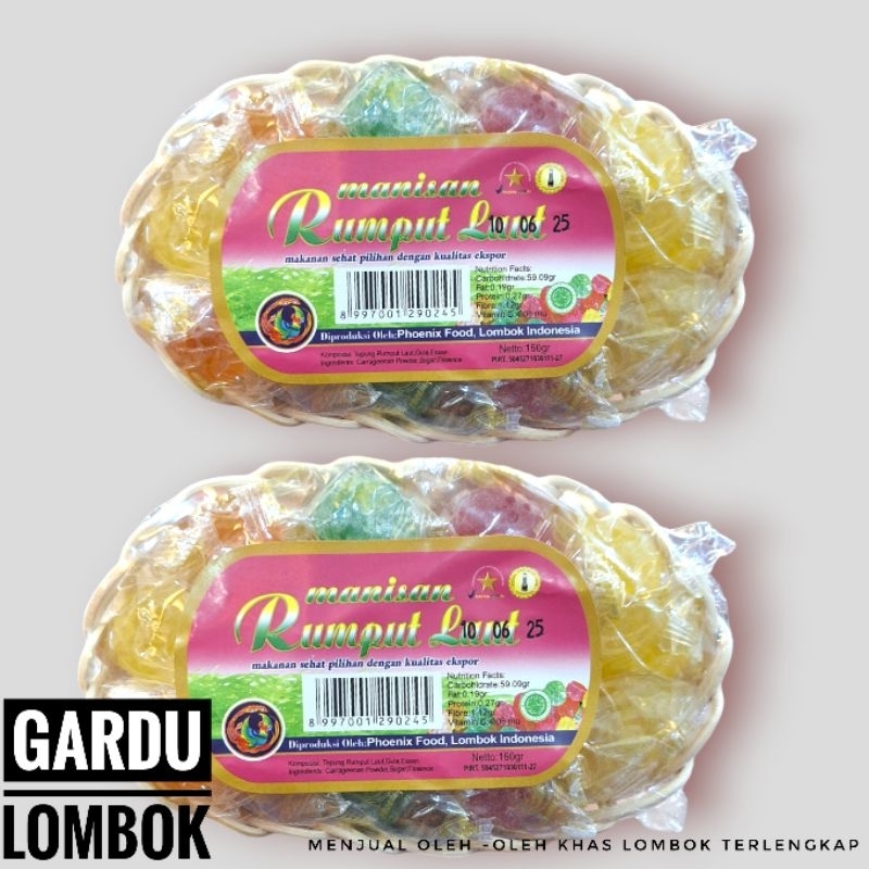 

Manisan Rumput Laut phoenix Keranjang 160 gr (oleh -oleh Khas Lombok)