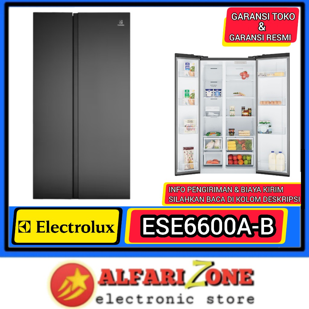 KULKAS ELECTROLUX ESE6600A Kulkas electrolux side by side ESE6600A-B
