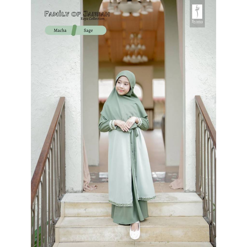 DRESS ONLY KIDS SET OUTER PENDEK TWO TONE POLOS BAHAN ROSEMARRY KOMBI FERAGAMO ORGINAL FAMILY OF JAN