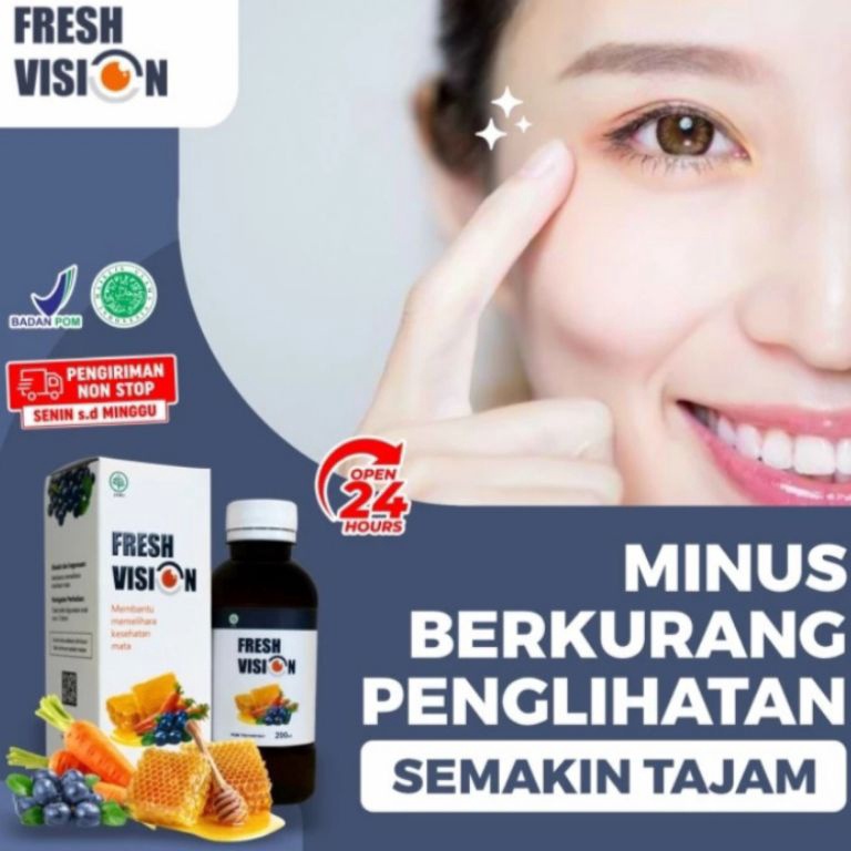 KODE F24K fresh visionmadu obat mata minuskatarakfresh vision obat mata 1 original