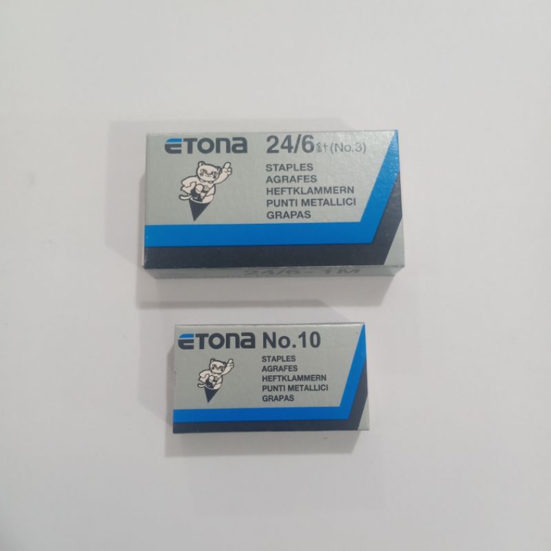 

Isi Staples Hekter No.10 & No.3 Etona