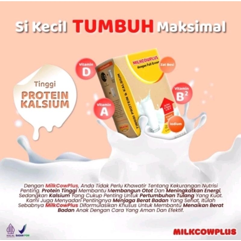 

milkcowplus susu penggemuk badan ampuh 500gr rasa coklat vanila stroberi