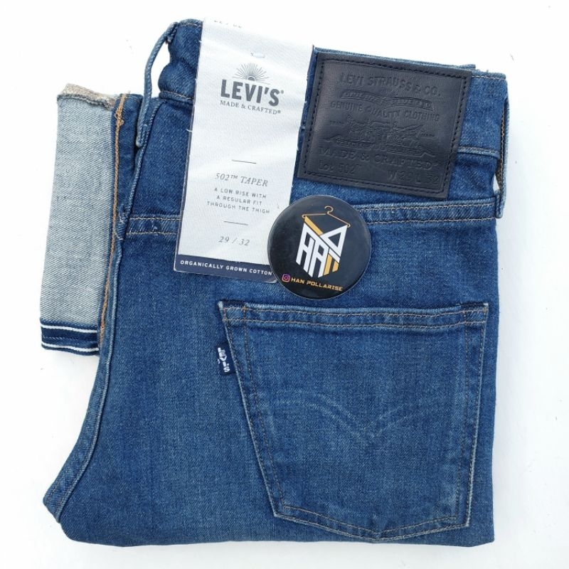 Levi 's 502 Lmc Selvedge Jeans
