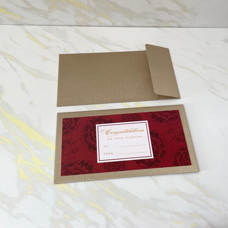 

Amplop Angpao Pernikahan Money Envelope for Wedding Traditional Pattern