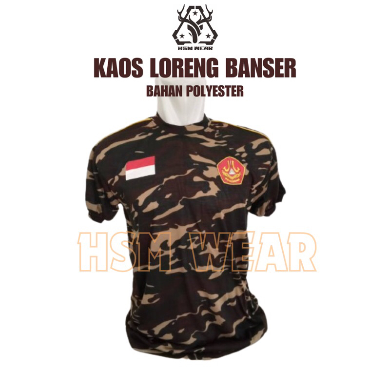 Kaos Loreng Banser / Baju Doreng Banser