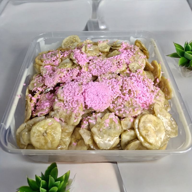 

KERIPIK PISANG LUMER RASA TIRAMISU