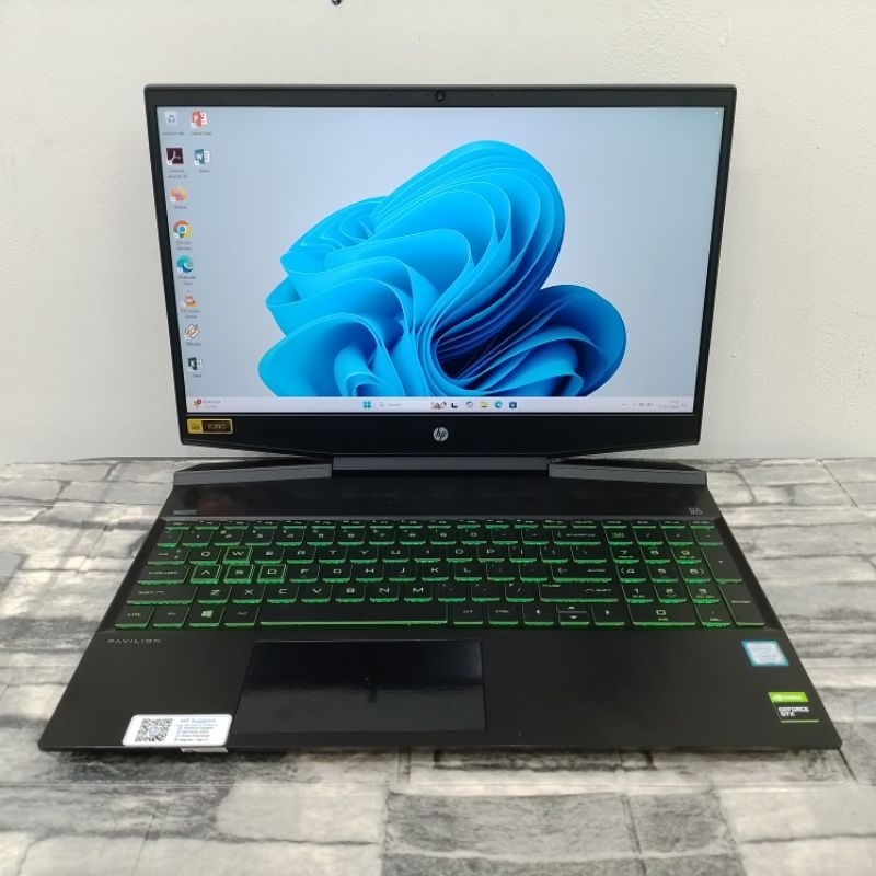 Laptop Hp Pavilion Gaming 15 Intel core i7-9750H RAM 16GB SSD 512GB NVIDIA GTX 1650 2nd