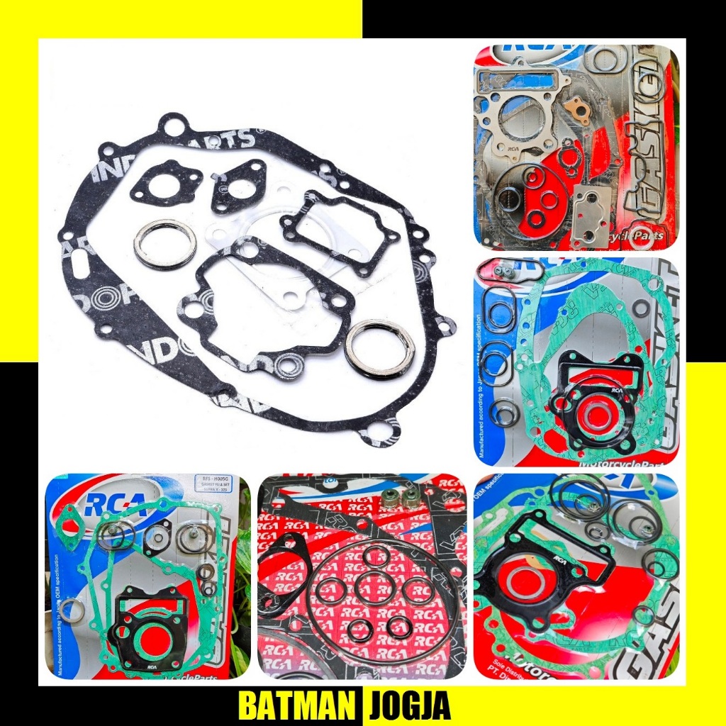 FULLSET full set gasket topset gl max neotech shogun r 125 sp supra x 125 karisma kirana tiger rc100