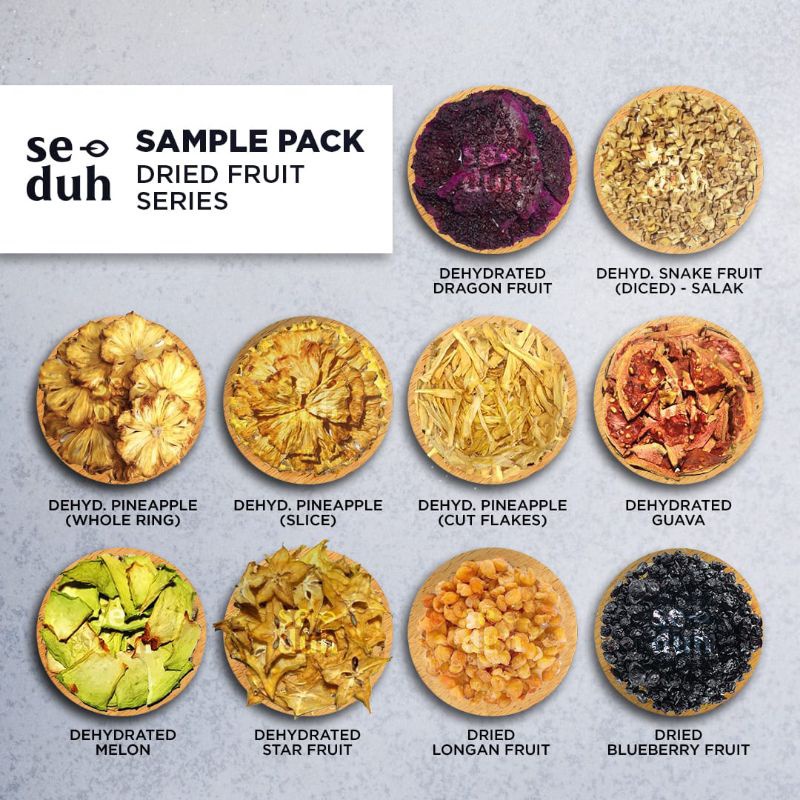 

PESTA DISKON Sample Pack DRIED FRUIT