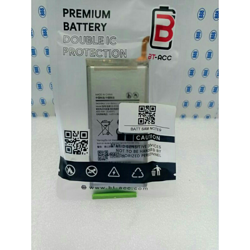 BATRE SAMSUNG NOTE 9 EB-BN965ABU DOUBLE IC