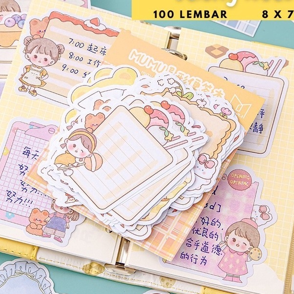 

Eksklusif Sticky Note Memo Pad Kertas Memo Tempel Note Pad ST39