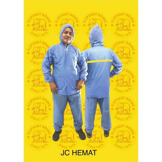 FREE ONGKIR JAS HUJAN ELEPHANT BRAND HEMAT - MANTEL JAKET CELANA ORIGINAL