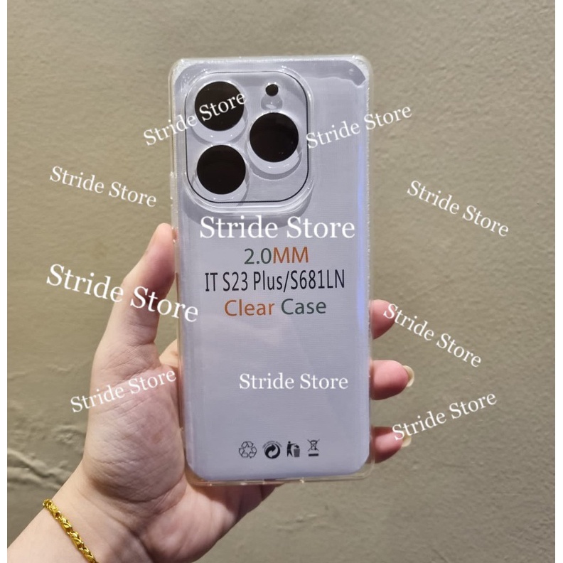 HEMAT clear case itel s23 plus a6s 4g itel s23 itel p4 itel a27 soft case transparan tpu itel