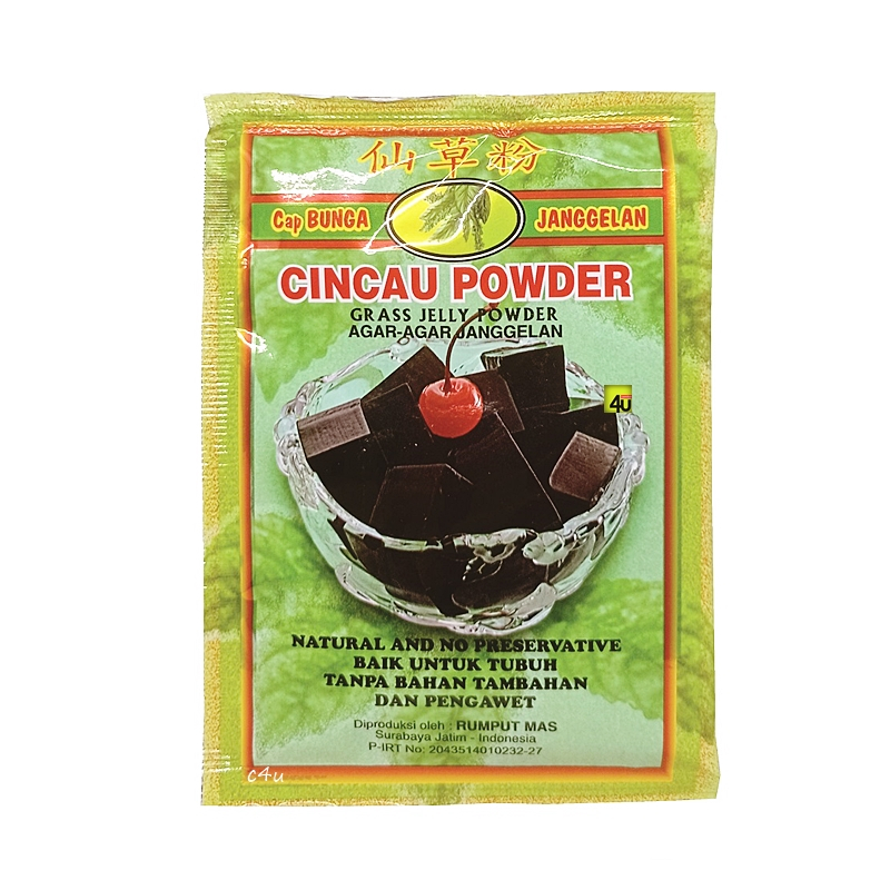 Cap Bunga Janggelan - Cincau Powder - 33 gr