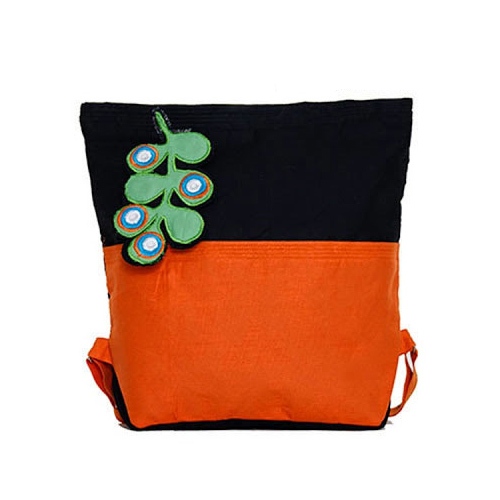 Tas Maika Etnik Spora Orange | Tas Selempang | Tas Etnik