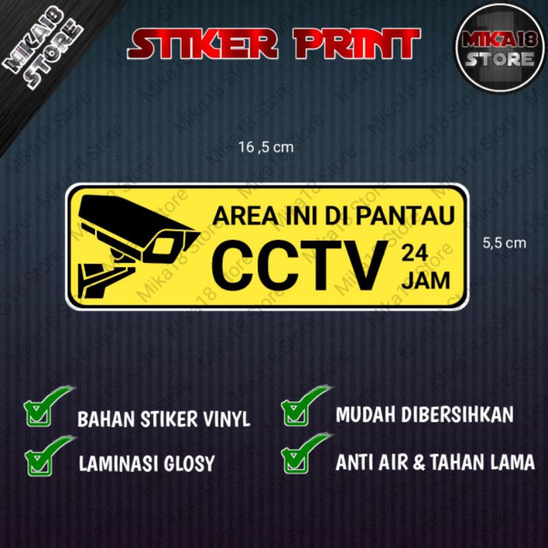 

STIKER AREA INI DI PANTAU CCTV 24 JAM