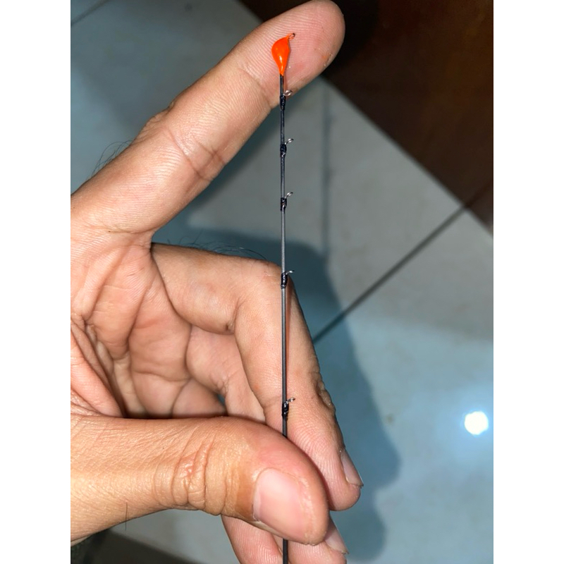 Entul micro bahan ogawa pucukan joran ros panjang atau pendek cutom nutul