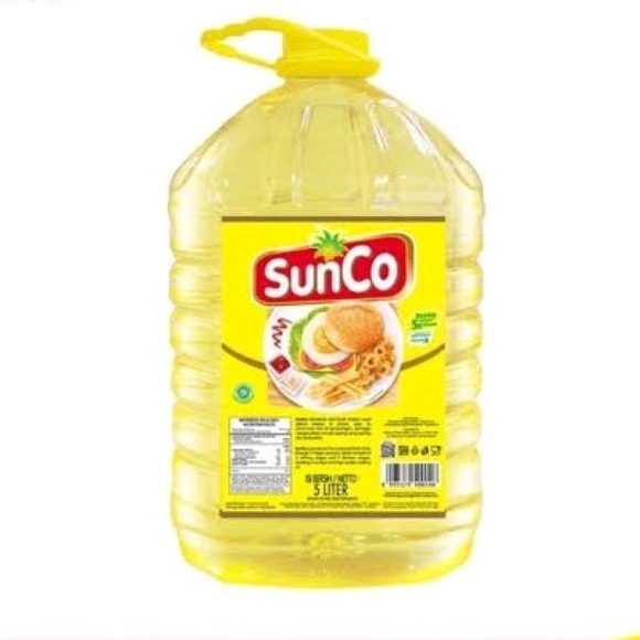 

Minyak goreng Sunco 5 liter botol