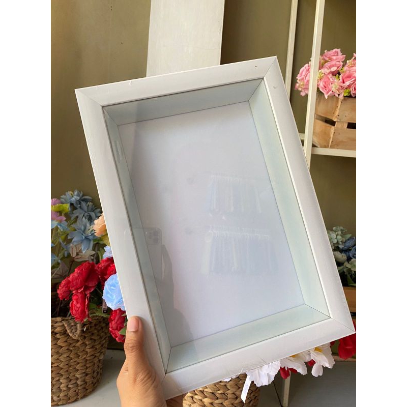 Pigura MAHAR MINIMALIS PUTIH 20x30cm