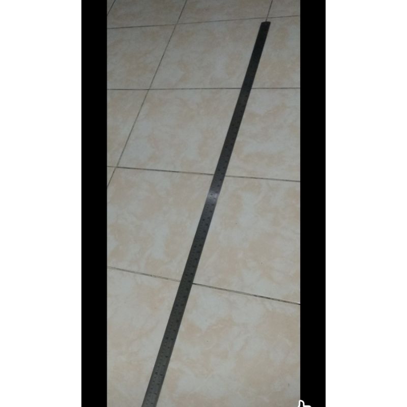 

penggaris 100cm stainless stell