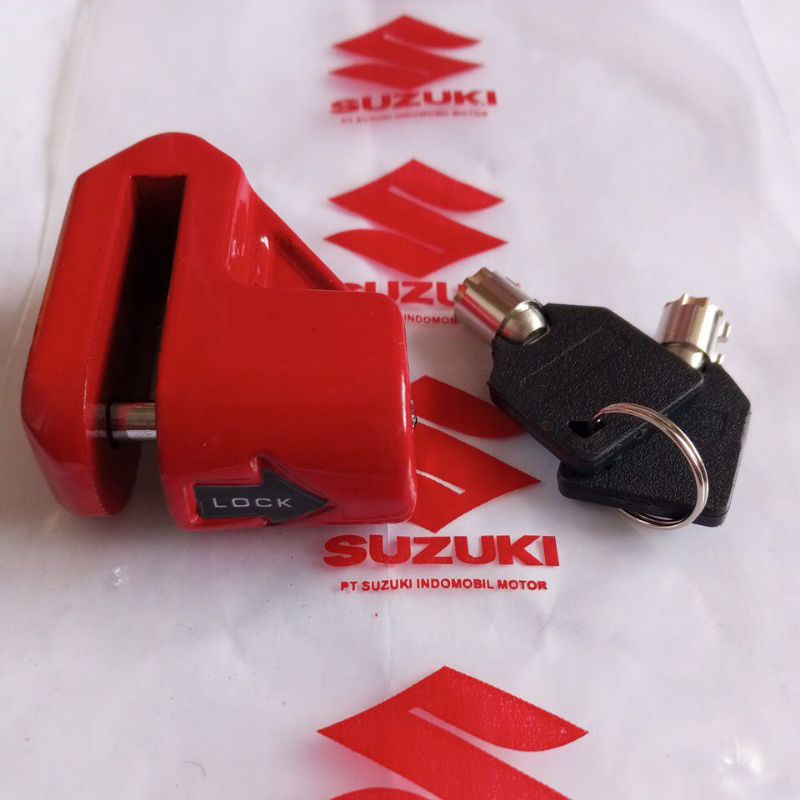 Kunci Gembok piringan cakram ORI Suzuki nex,brugman,gsx150,address,avenis,satria fu