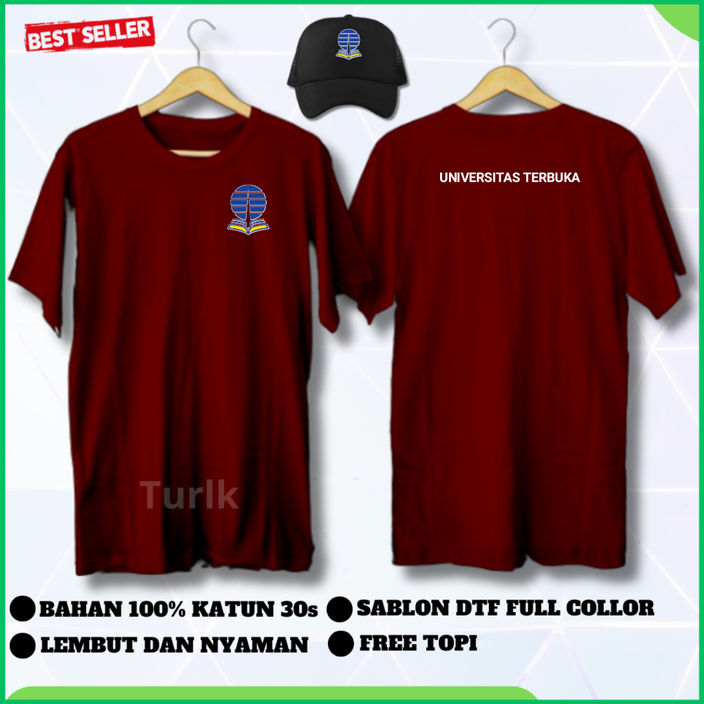 Kaos Universitas Terbuka Kaos Tshirt UT