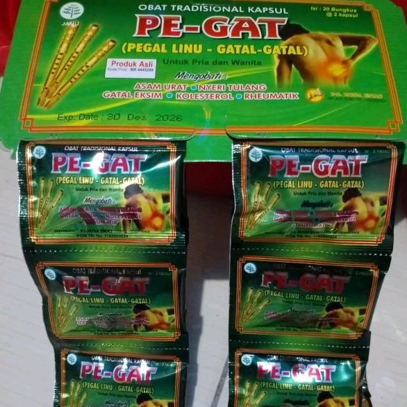 

PEGAT kapsul pegal linu original