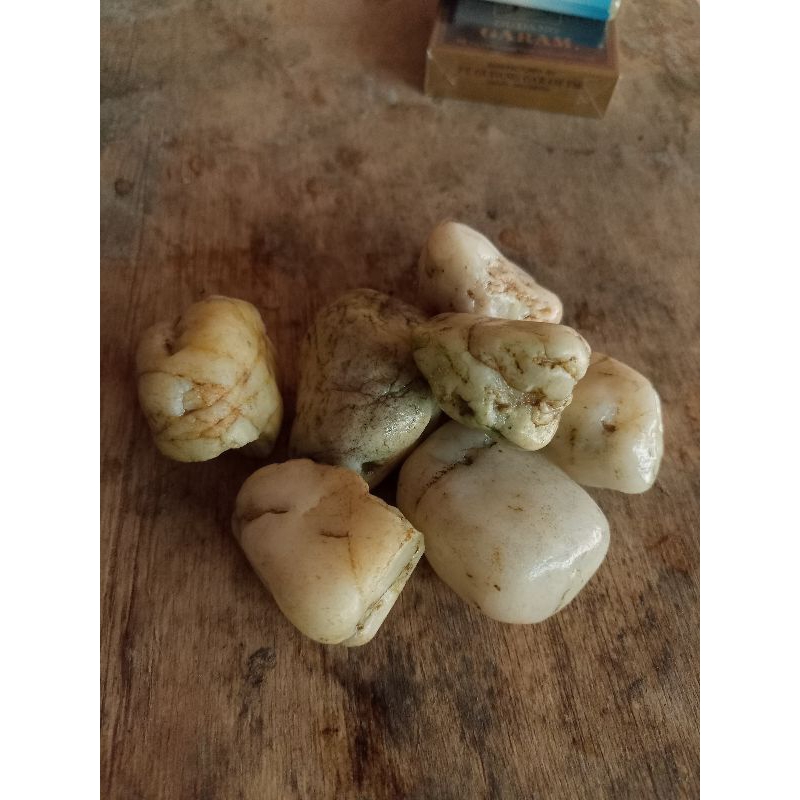 batu putih buat hiasan akuaskep/akuarium