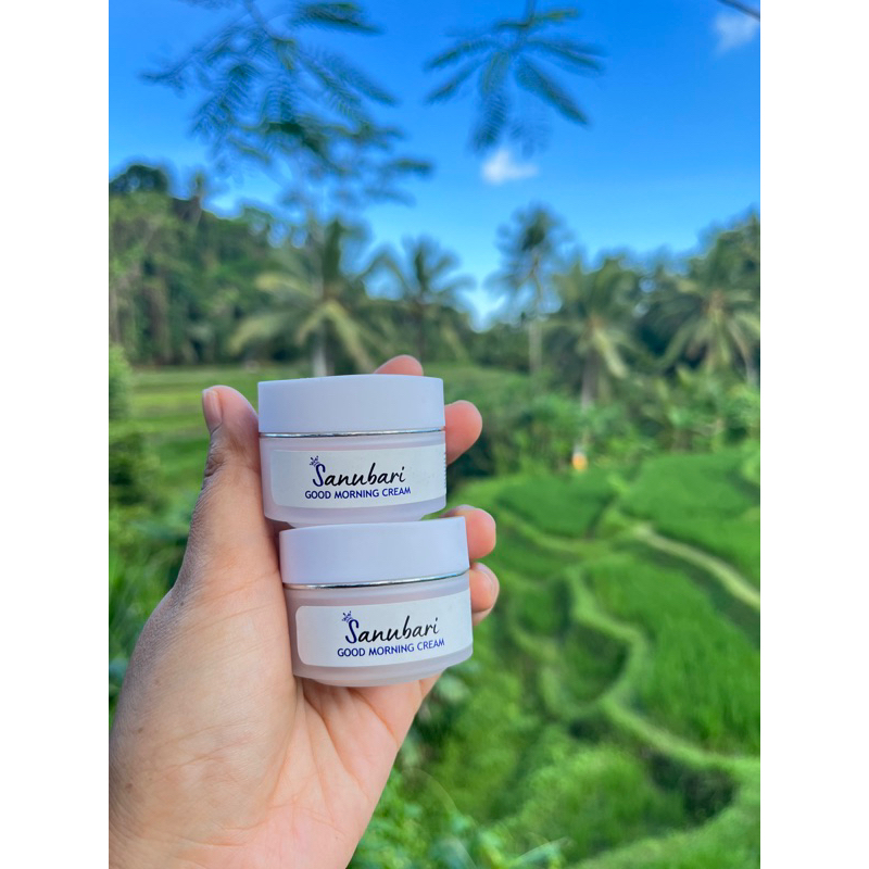 TINTED SUNSCREEN DAY CREAM SPF50 SANUBARI GOOD MORNING CREAM SUNBLOCK GLOWING 10GR SPF 50 [DAY CREAM