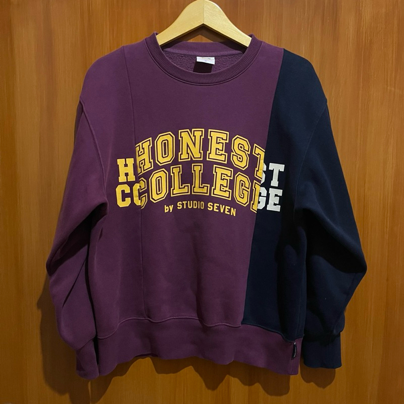 HONEST COLLEGE SWEATSHIRT CREWNECK SECOND