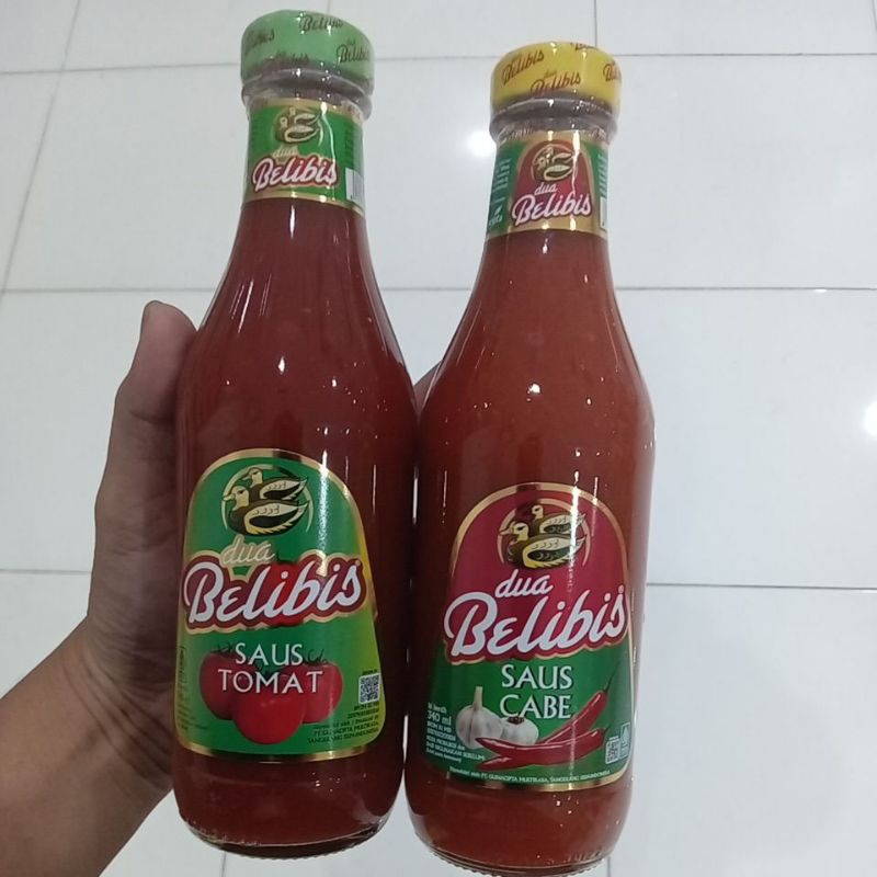 

Dua Belibis Saus Tomat / Cabe 340 Botol