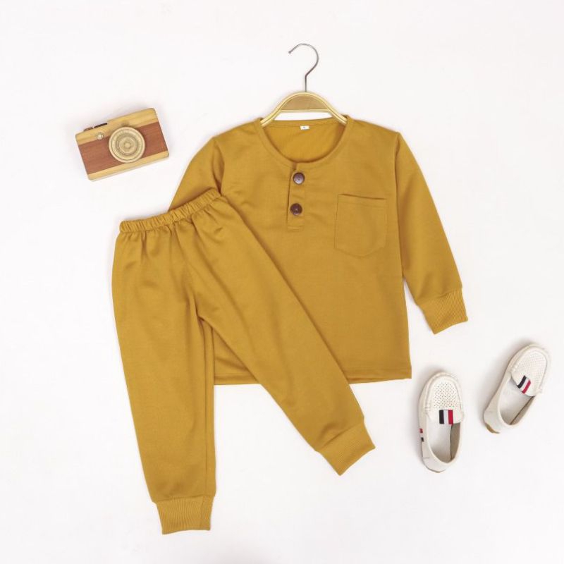 KIANO ANAK PIYAMA ANAK KIANO 1-5 thn TANGAN PANJANG