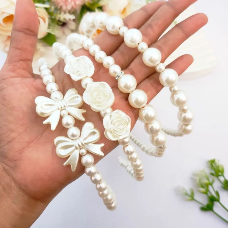 bando mutiara - bando dewasa - aksesoris rambut