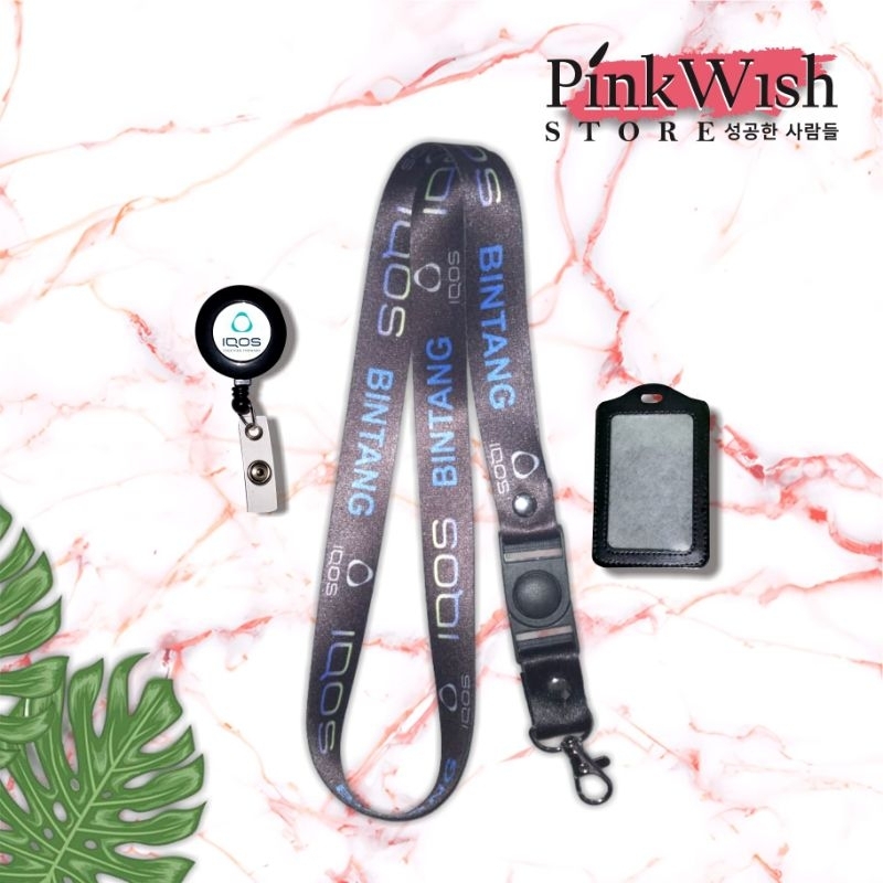 

Tali idcard IQOS hitam Bisa request nama / lanyard IQOS [READY STOCK] TERMURAH !!! Beli Eceran Rasa Grosir