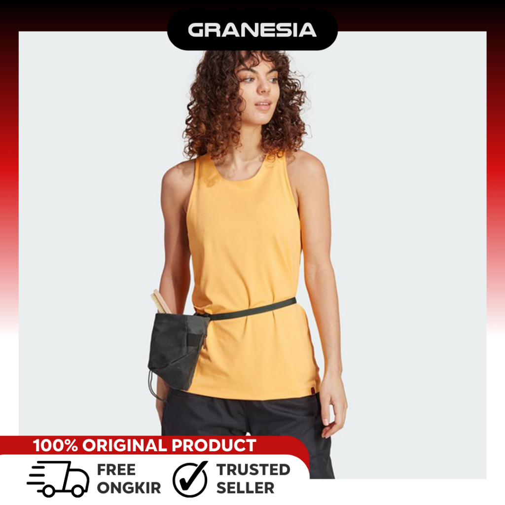 Adidas Five Ten Primegreen Felsblock Tanktop HT9562|Baju Olahraga Wanita Tanktop Fitness