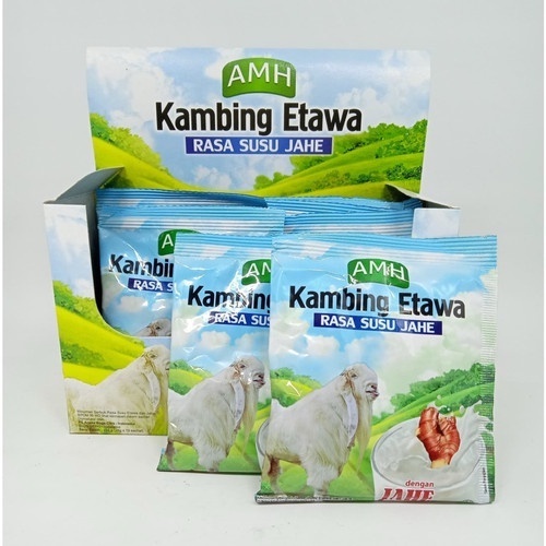 

AMH Susu Kambing Etawa + Jahe isi 10 Sachet Kemasan Box