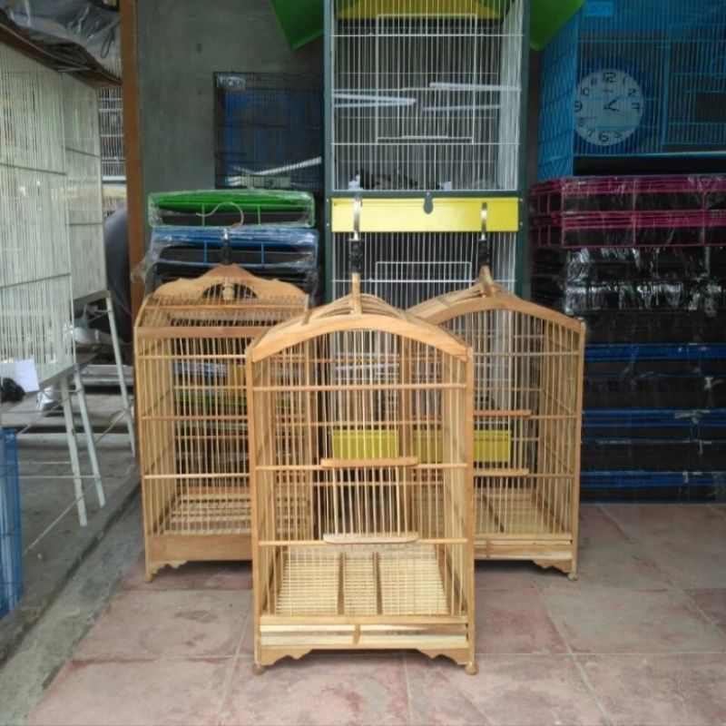 Kandang burung kotak no 2 mentahan