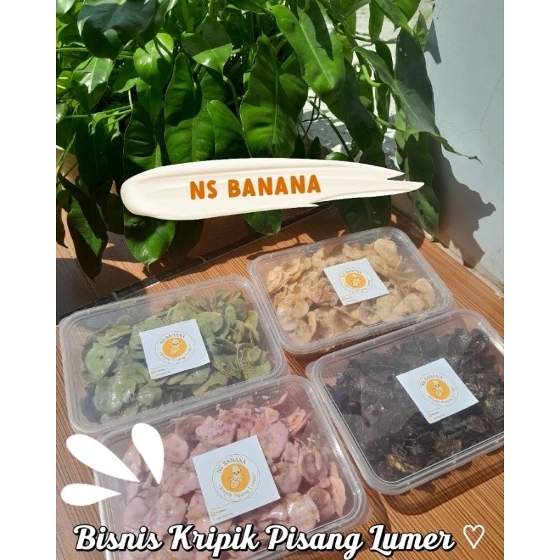 

Kripik Pisang Lumer NS BANANA || 150 gr