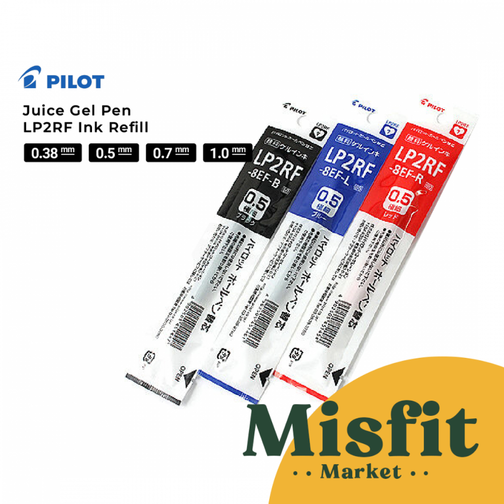 

Pilot LP2RF Refill for Juice Gel Pen 0.38 0.5 0.7 0.1 mm Isi Ulang Tinta
