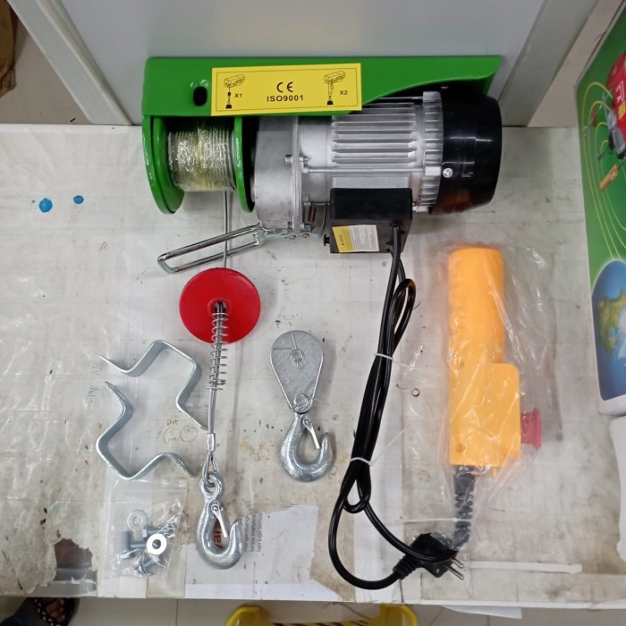 PROVIOZ PA300 Mini Electric Hoist 150/300KG 600 Watt Katrol Listrik