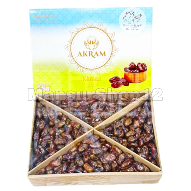 

Kurma Khalas Akram 1Dos Isi 5kg