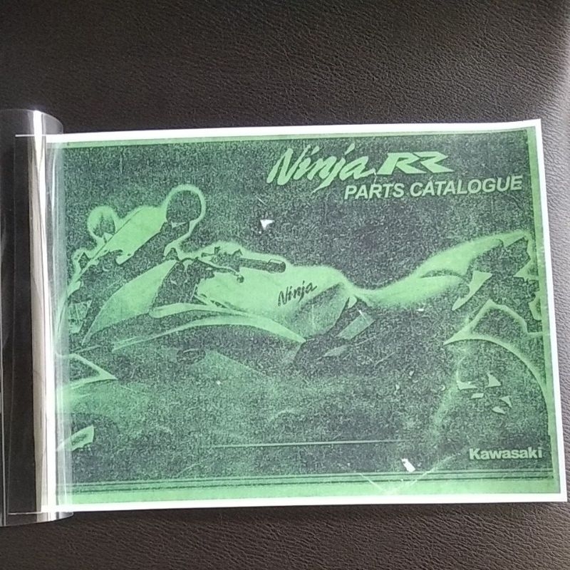 Buku Part Katalog Ninja 150 RR New 2012