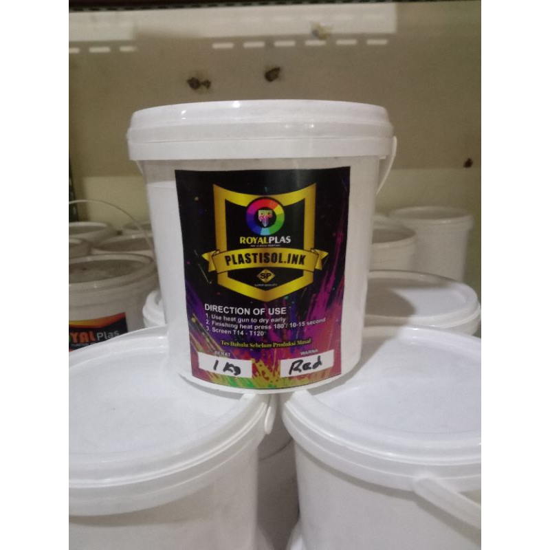 

Tinta Sablon Plastisol Red SP