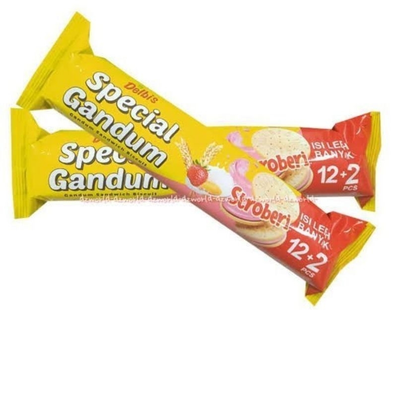 

DELBIS SPECIAL GANDUM COKELAT | STROBERY NETTO 115 GR