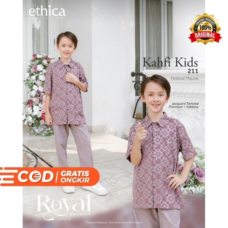 Sarimbit ETHICA Royal 07 - Koko Anak Kahfi Kids 211 Original by Ethica Koko Anak Laki laki Terbaru 2