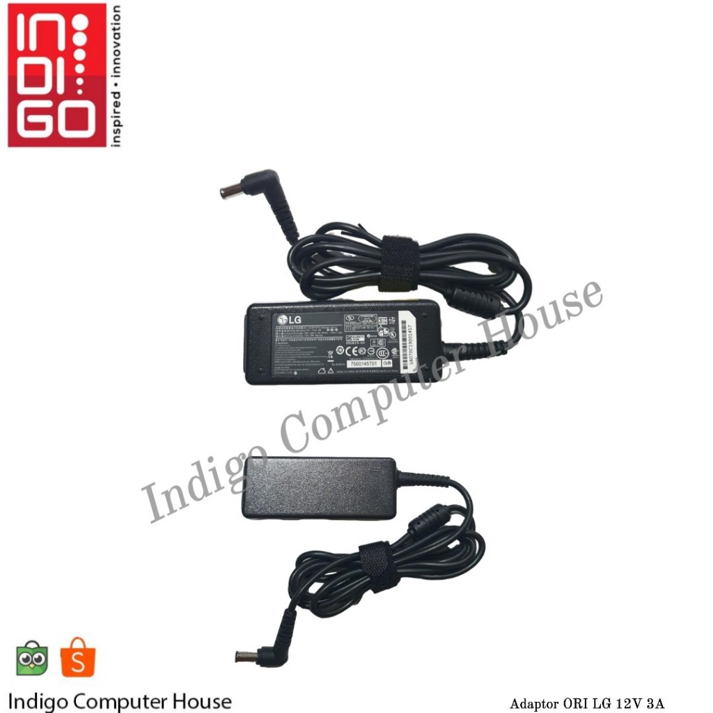 Adaptor ORI LG 12V 3A/Charger ORI LG / Adaptor LG ORI