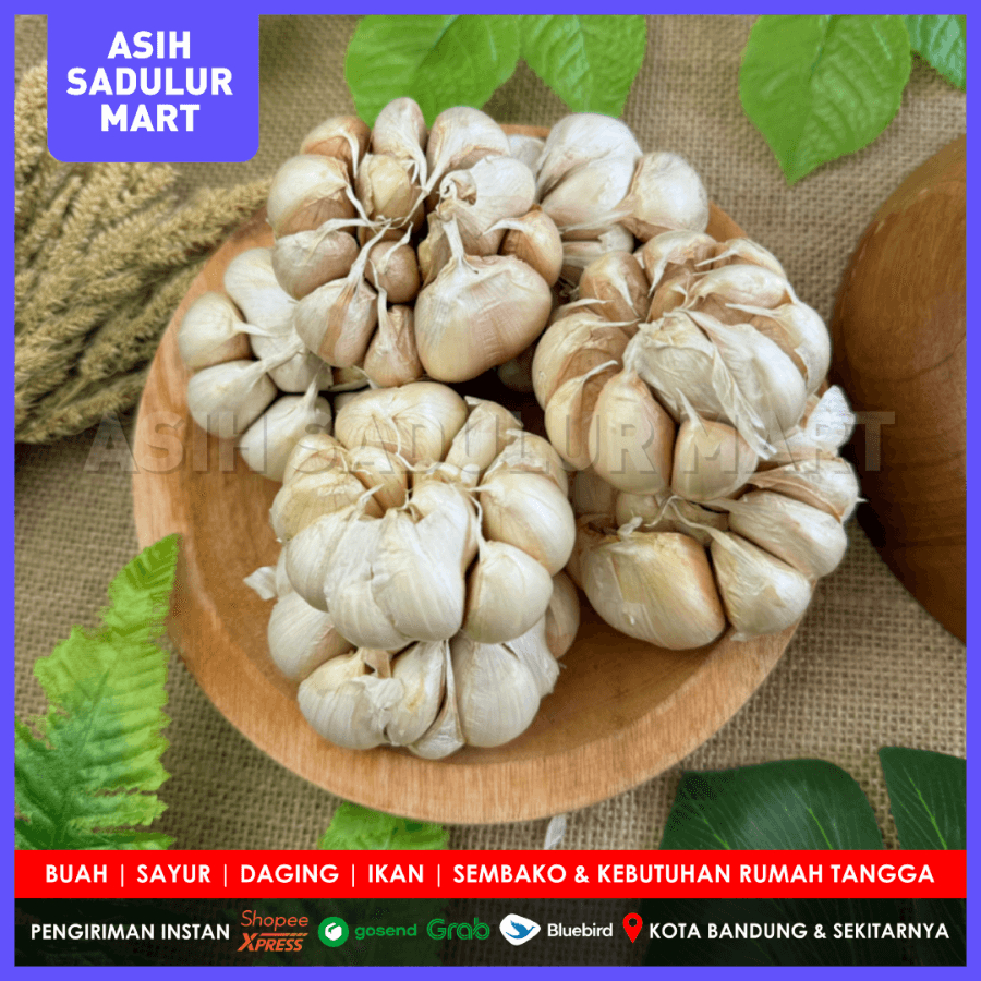 

Bawang Putih 250gr 500gr 1kg | Asih Sadulur Mart