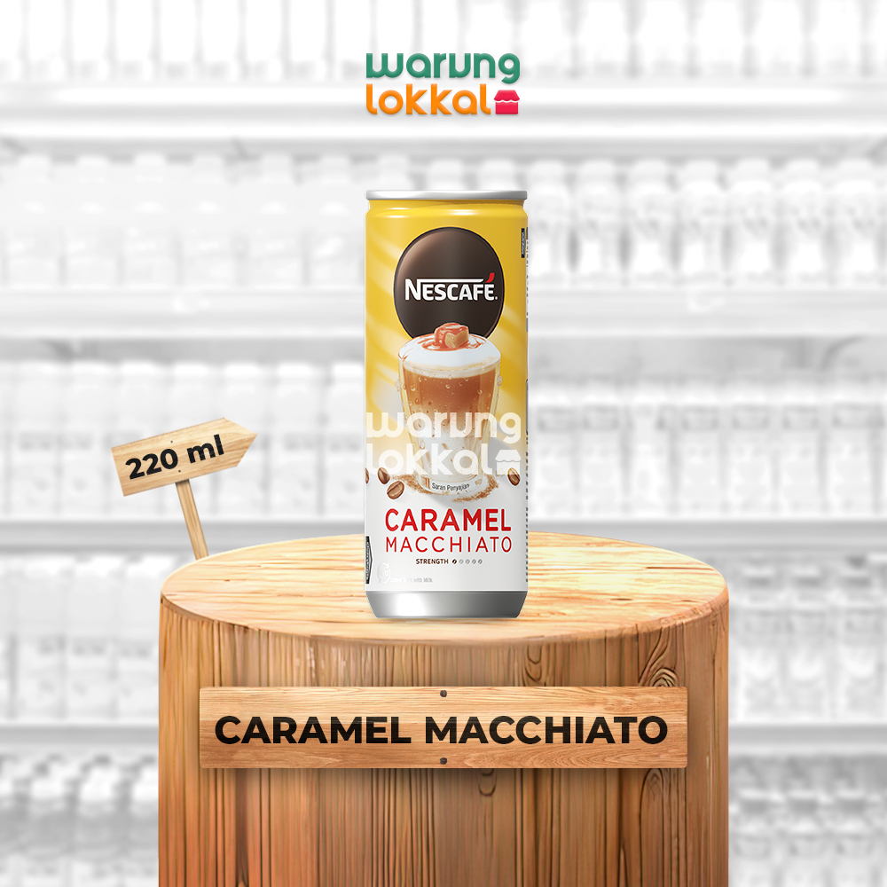 

Nescafe Ala Cafe Caramel Macchiato 220ml - Warung Lokkal